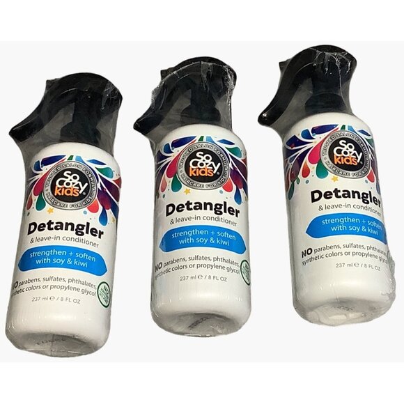 3 So Cozy Detangler & Leave In Conditioner W/ Soy & Kiwi 8fl oz Strength Soften - Picture 2 of 5